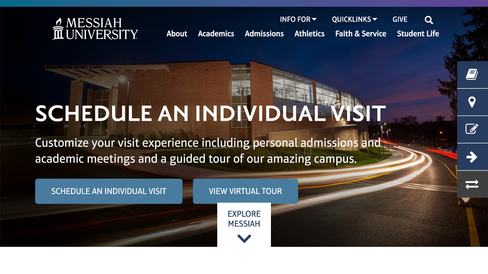 Messiah University Homepage