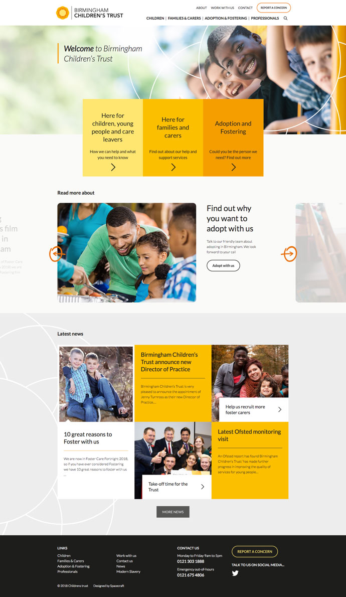 Case study birmingham children's trust