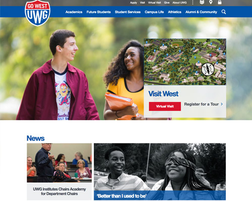 University of west georgia website