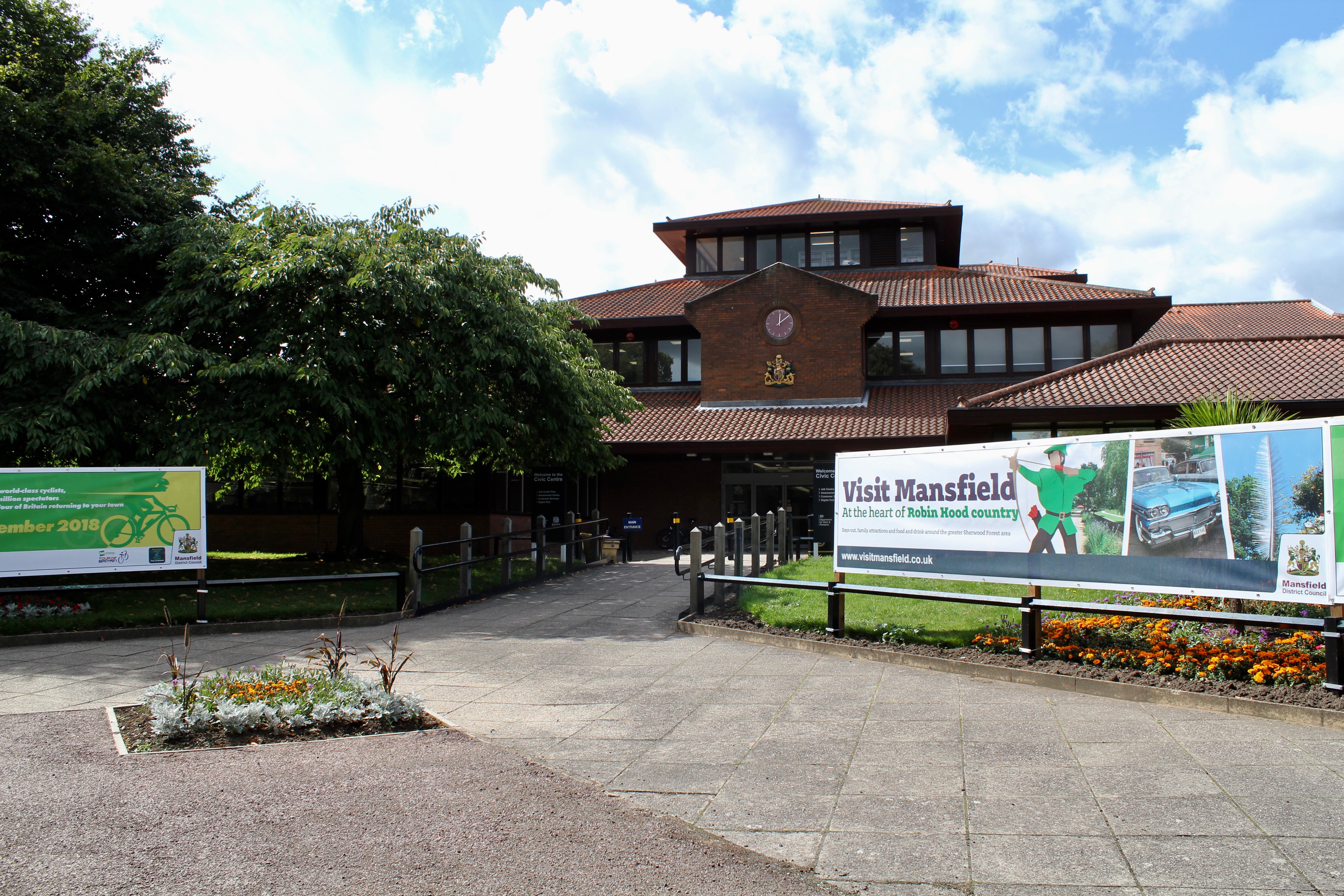 Mansfield district council building