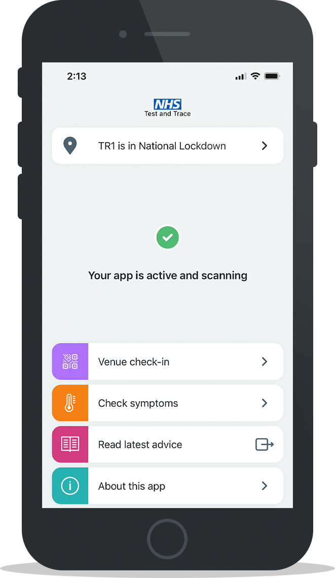 The NHS Covid-19 app