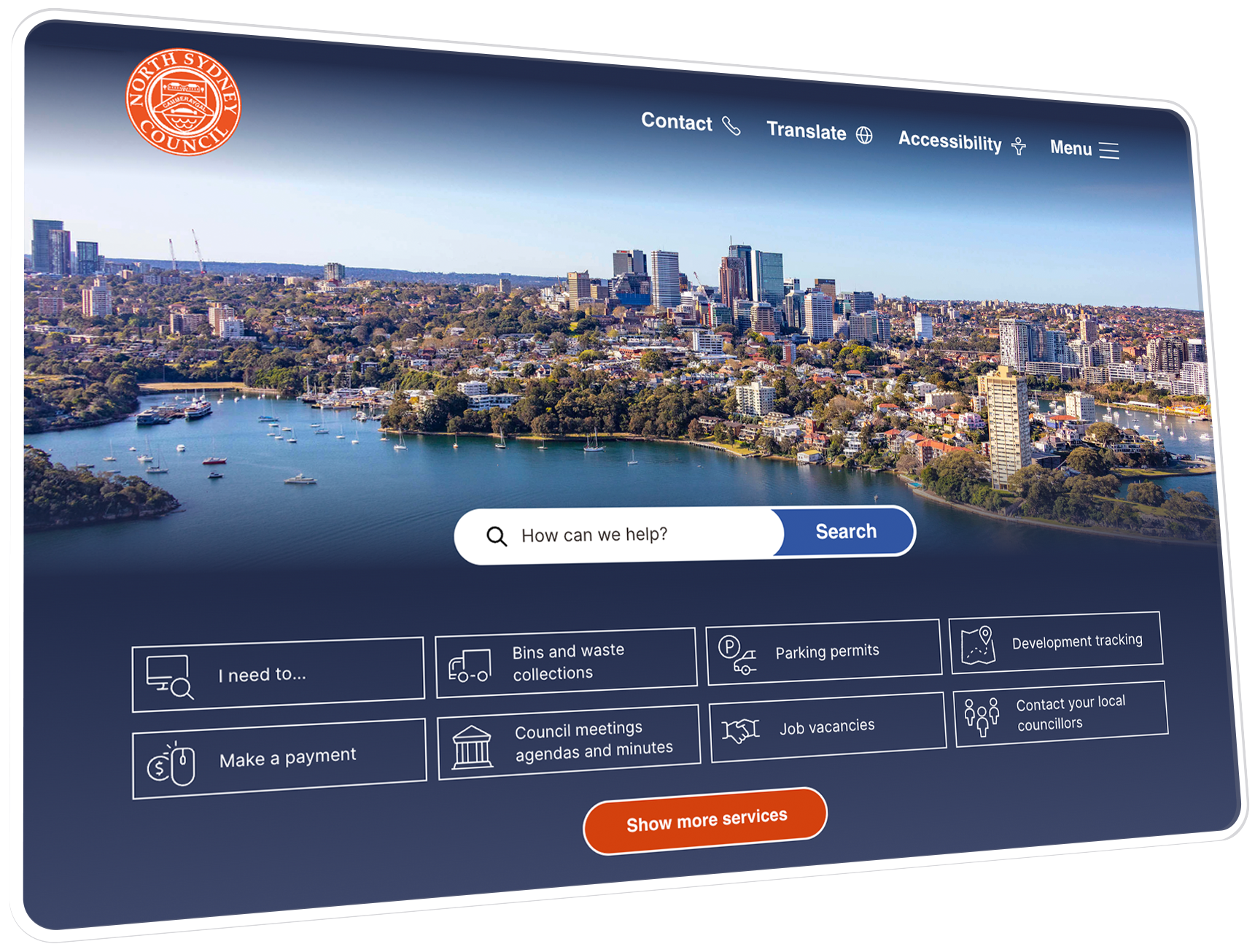 Picture of North Sydney homepage