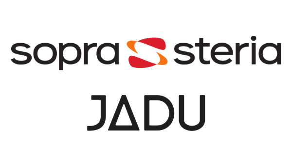 Sopra Steria and Jadu logos