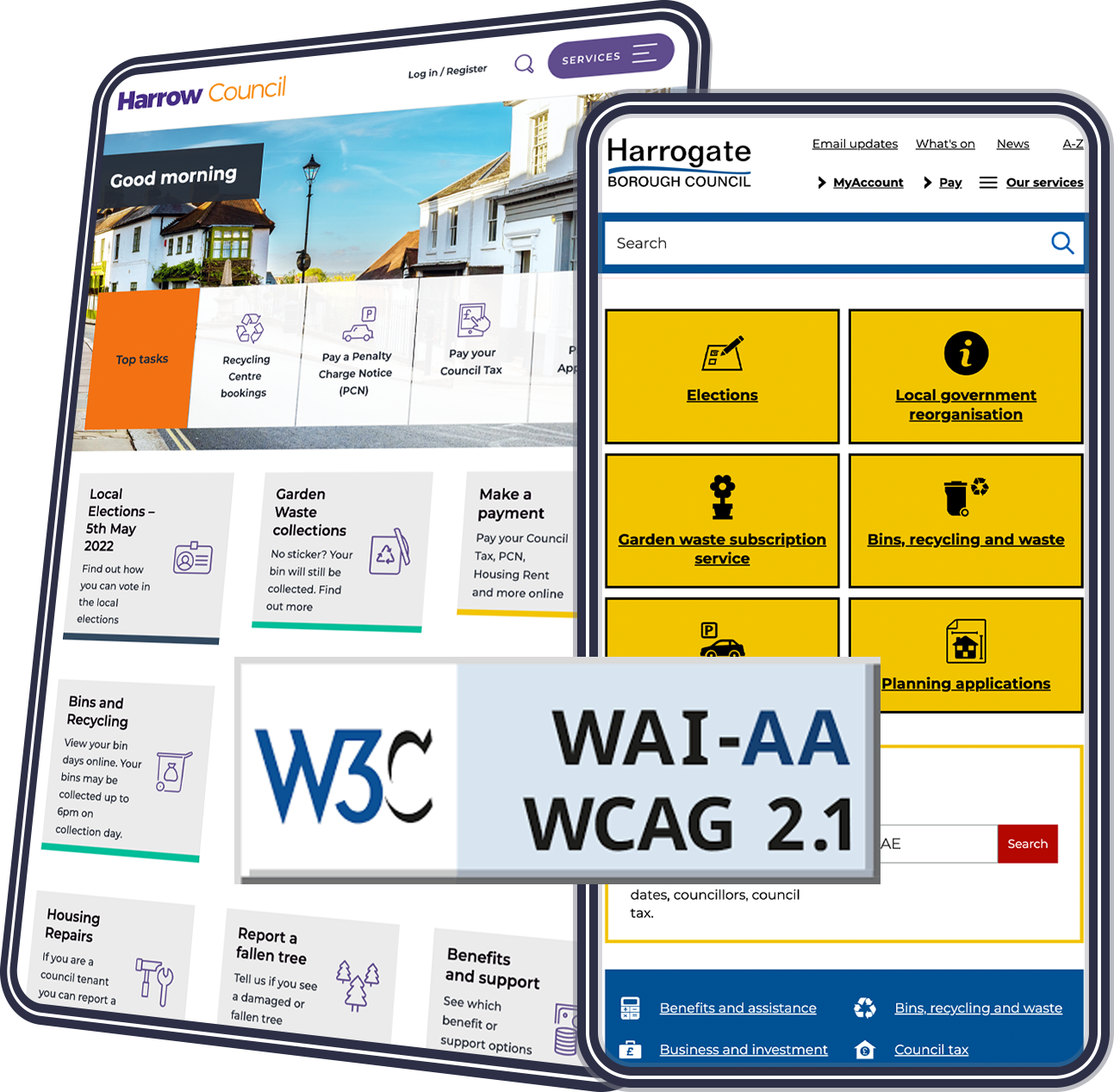 WCAG 2.1 badge