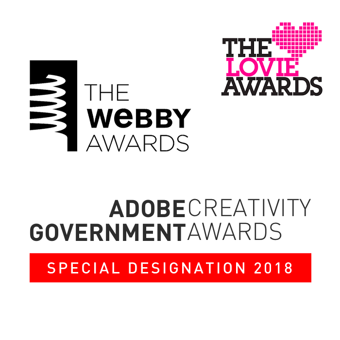 The Webby awards and lovie awards logos