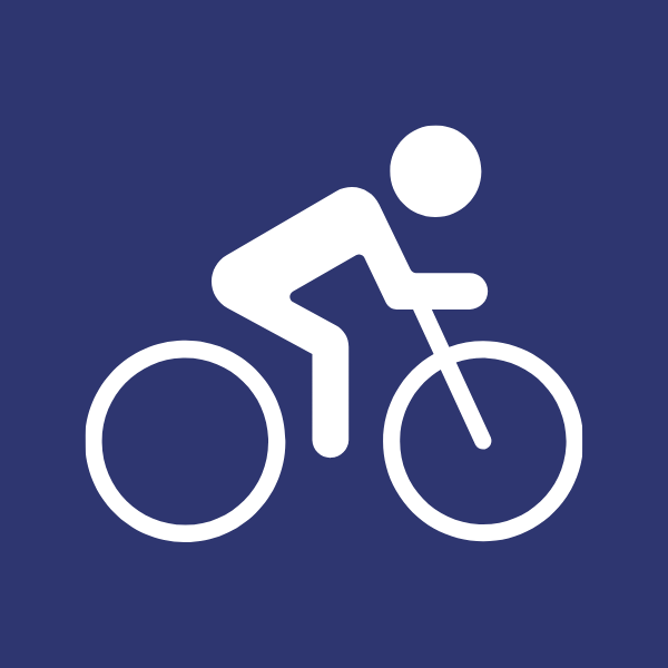 Person on a bike