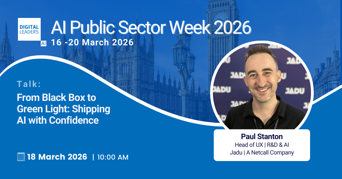 Paul Stanton on a blue background