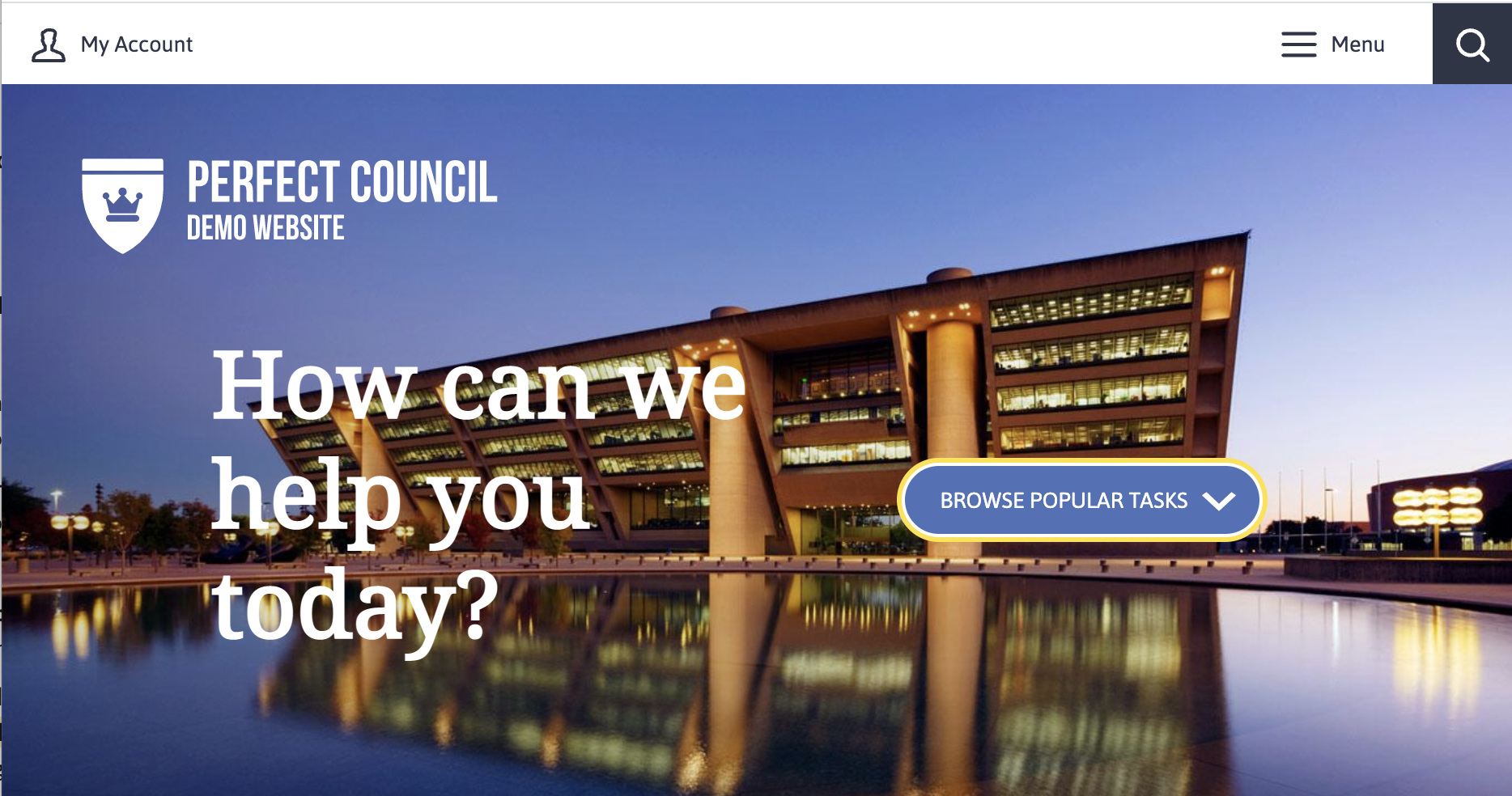 Perfect council website