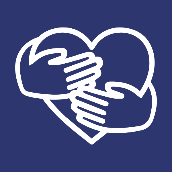 Heart with two hands