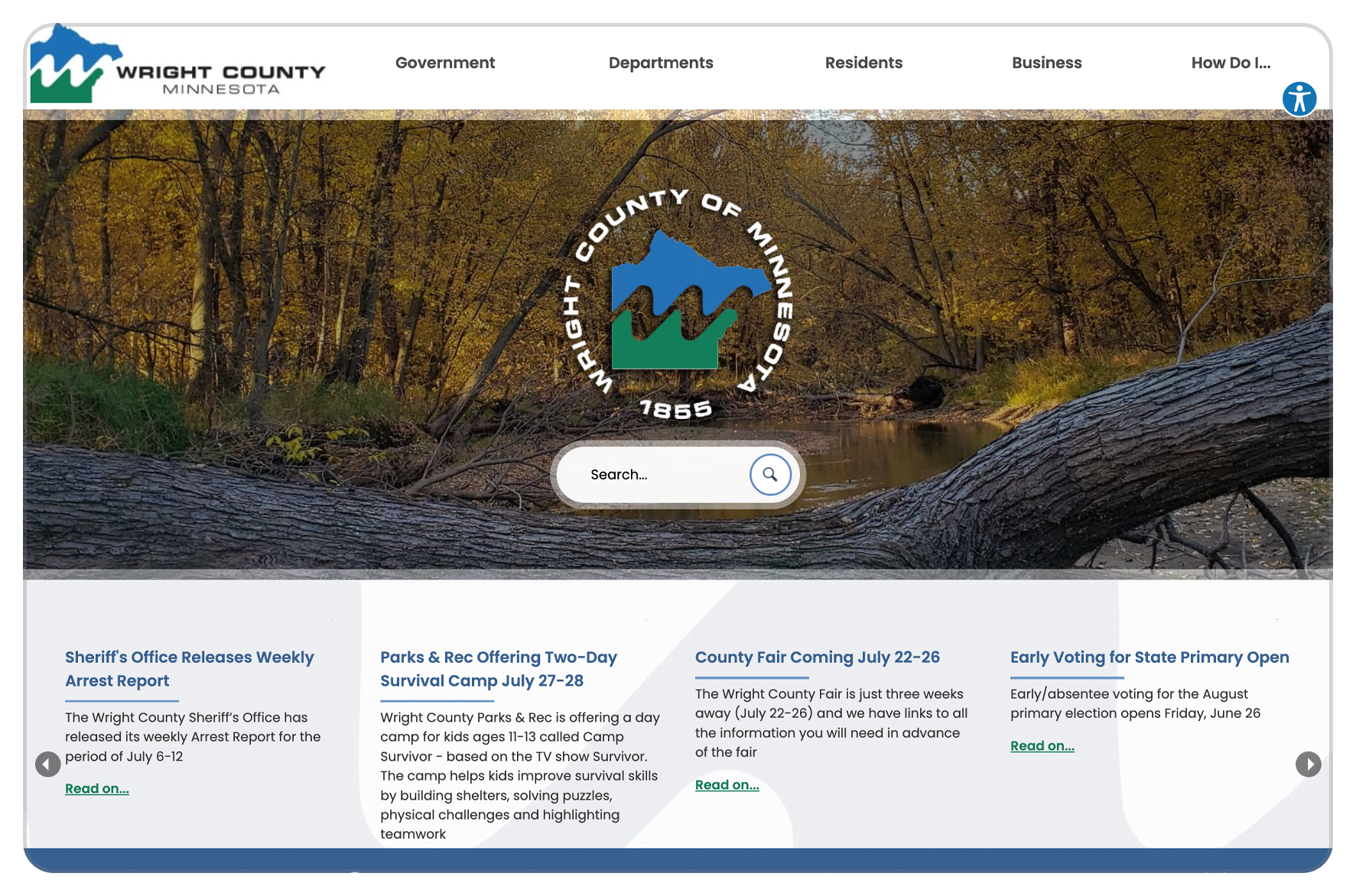 Wright County Website